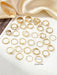 30 Piezas/Anillo Elegante de Dama, Pareja, Diseño de Cadena Simple de Moda Incrustado - Quierox - Tienda Online