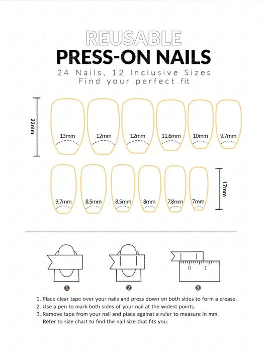 30 Uñas postizas cortas estilo ataúd con degradado rosa nude, estilo japonés. - Quierox - Tienda Online