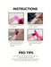 30 Uñas postizas cortas estilo ataúd con degradado rosa nude, estilo japonés. - Quierox - Tienda Online