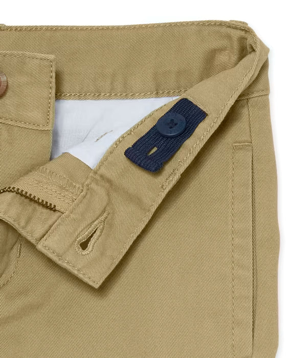The Children’s Place Paquete de 5 pantalones chinos elásticos de uniforme para niños