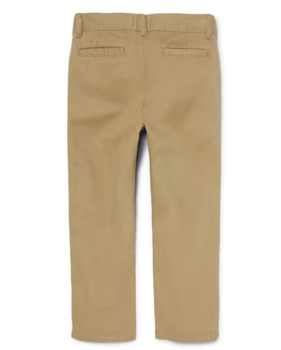 The Children’s Place Paquete de 5 pantalones chinos elásticos de uniforme para niños
