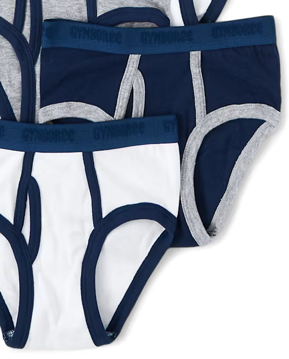 Childrens place Calzoncillos tipo slip para niño, paquete de 7 - blancos