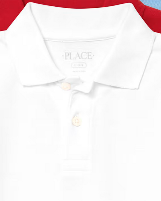 The Children's Place Polo de piqué uniforme para niños, paquete de 7