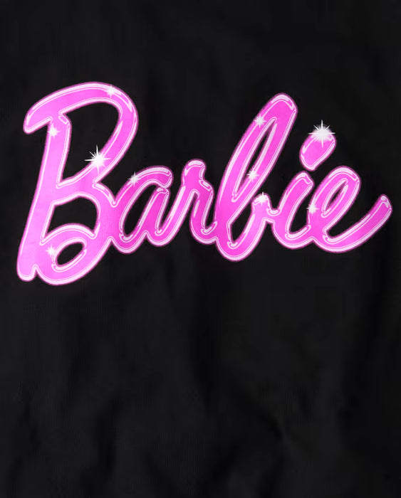 The Children's Place Camiseta gráfica Barbie para niñas - black