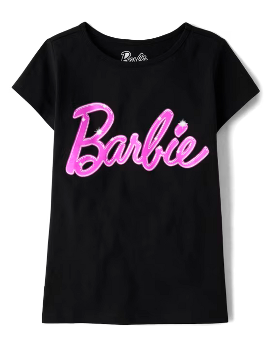 The Children's Place Camiseta gráfica Barbie para niñas - black