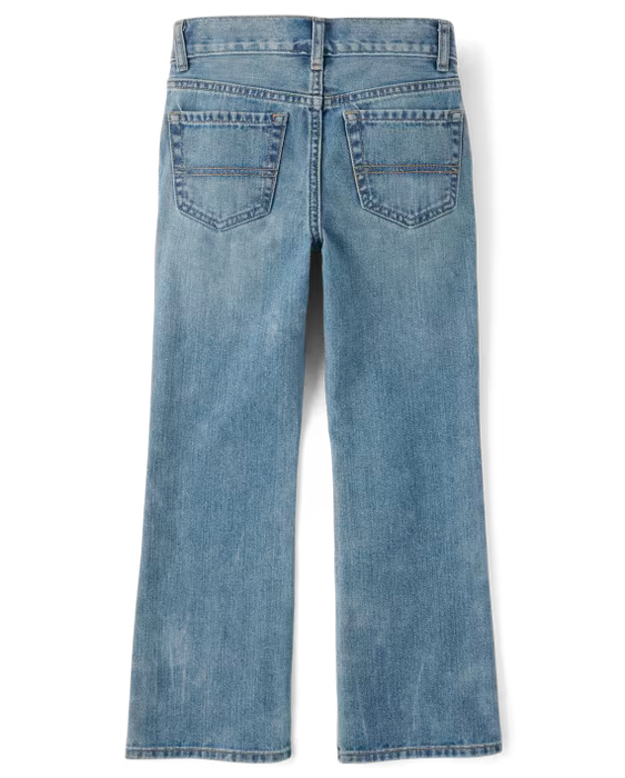 Childrens place Pack de 4 pantalones vaqueros de bota para niño - multicolor