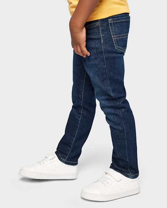 Childrens place Pantalones vaqueros ajustados para bebés y niños pequeños - azul