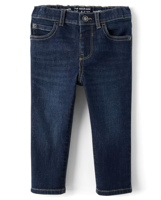 Childrens place Pantalones vaqueros ajustados para bebés y niños pequeños - azul