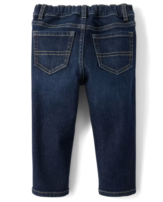 Childrens place Pantalones vaqueros ajustados para bebés y niños pequeños - azul