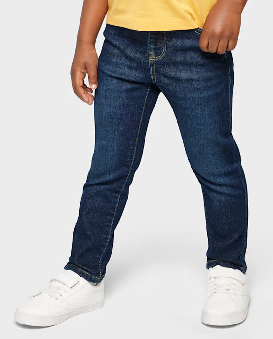 Childrens place Pantalones vaqueros ajustados para bebés y niños pequeños - azul