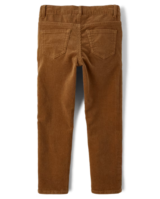The Children's Place Pantalones de pana para niño, marrón