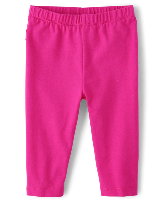 The Children's Place Leggings con volantes para bebé niña, paquete de 2