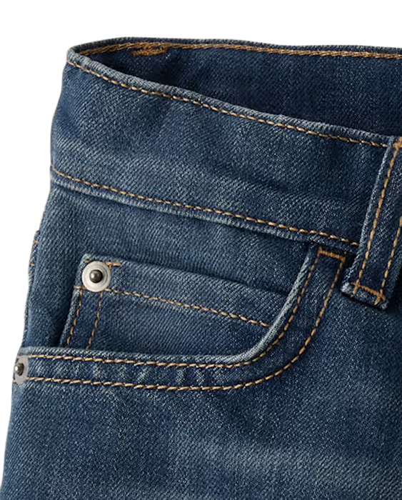 Pantalones cortos vaqueros para niño - azul