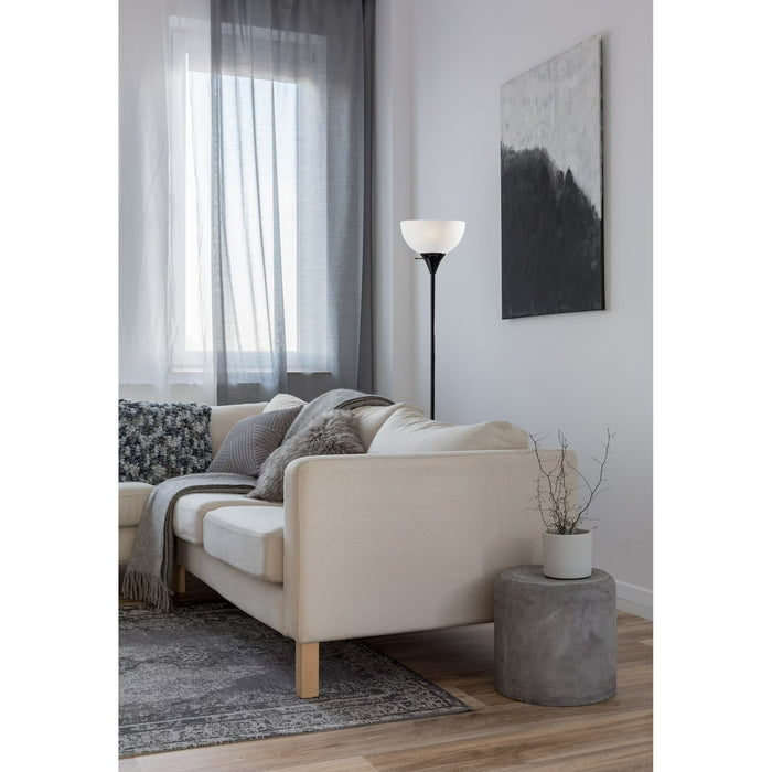Mainstays Lámpara de pie de 180.3cm en color negro, diseño moderno
