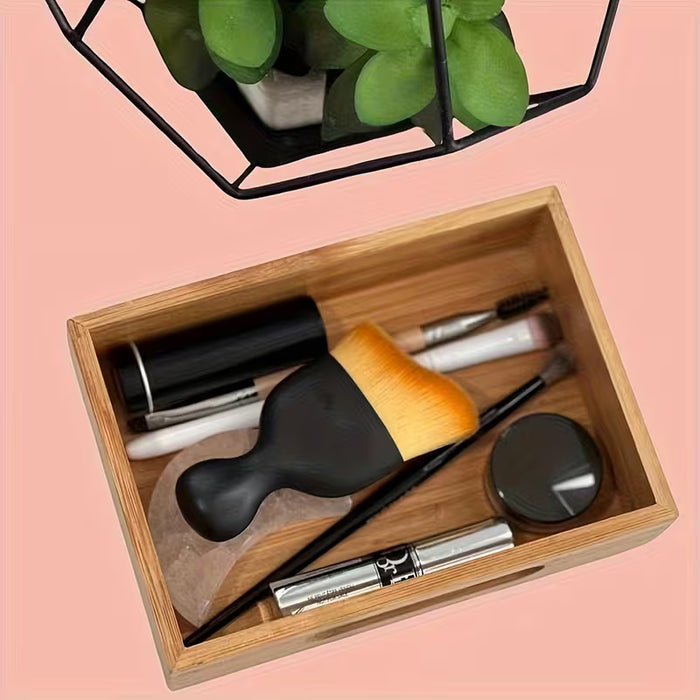 1 Brocha de maquillaje, superior en ángulo plano para base