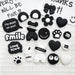 30pcs Accesorios para sandalias de goma suave de PVC con diseño de dibujos animados - Quierox - Tienda Online