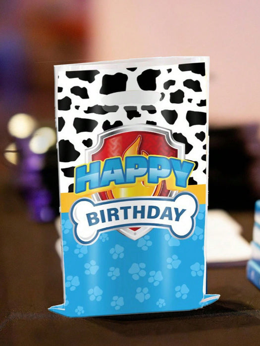 30pcs Bolsas de regalo con tema de Paw Patrol, de plástico, recuerdos de fiesta de cumpleaños - Quierox - Tienda Online
