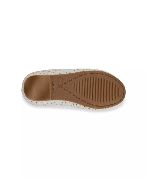 Carter's Bailarinas florales para niña - Blanco