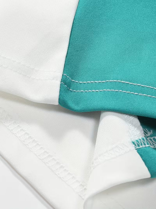 Conjunto de Camiseta Corta y Pantalones Cortos para Hombre