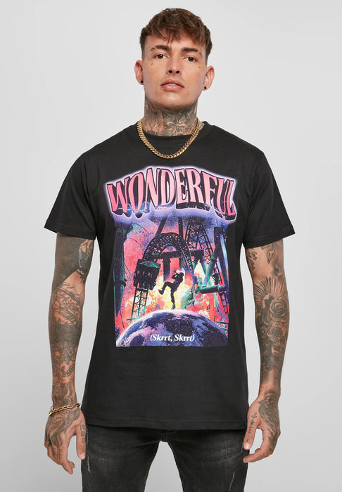 MARAVILLOSA - Camiseta estampada - negra