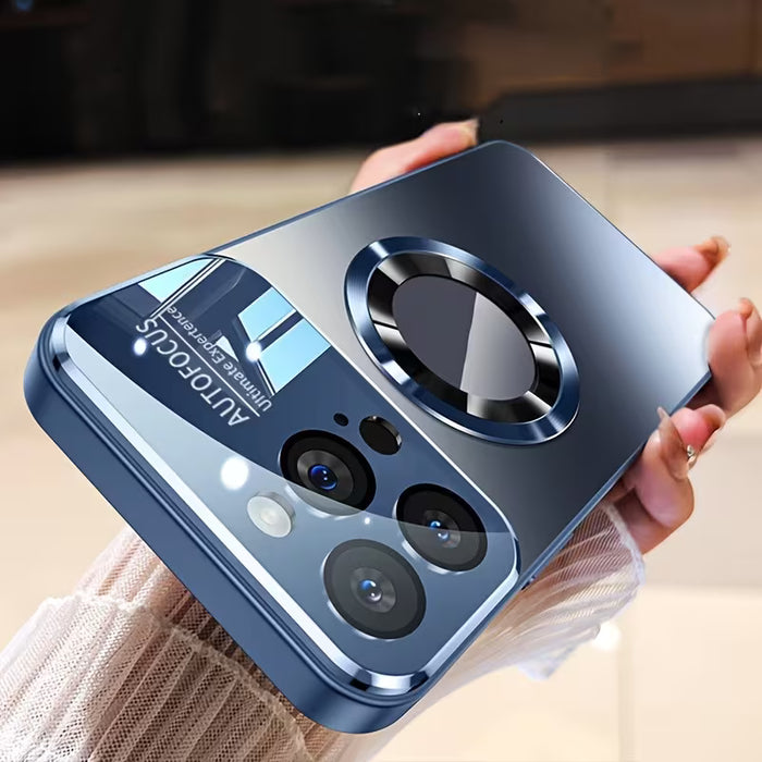 Funda de Teléfono Mate Lujosa de Titanio Adecuada para iPhone 14 Pro Max