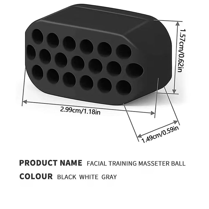 2 piezas Dispositivo para dar forma a la mandíbula