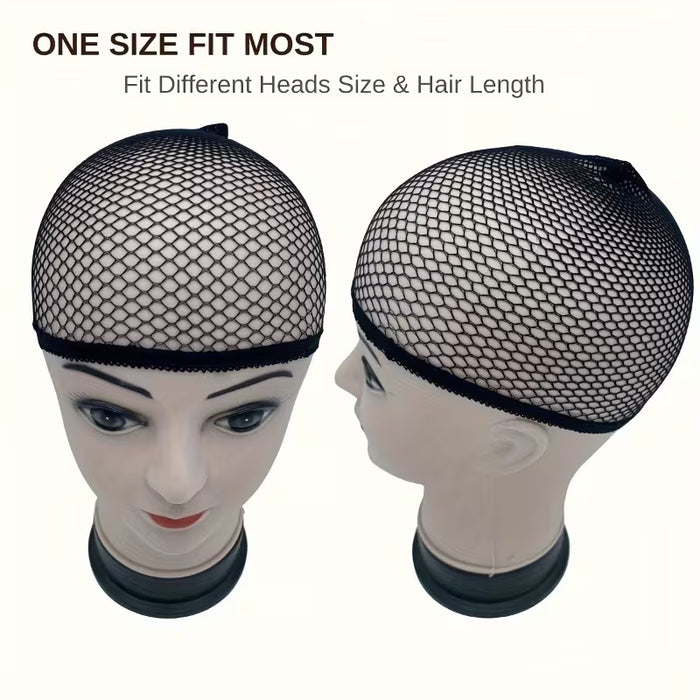 6 Gorros de malla universal de alta elasticidad y duradero
