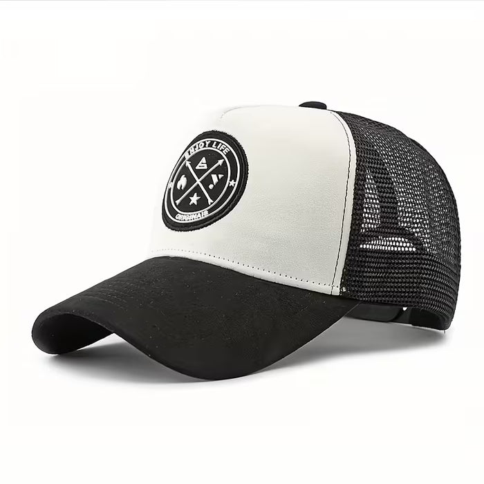 Gorra Redonda Transpirable con Parte Superior Dura para Deportes  Ajustable