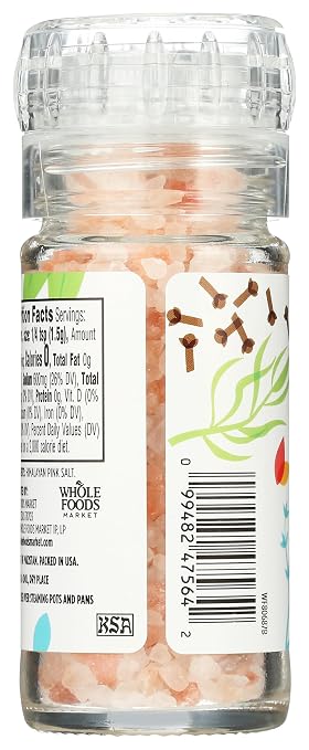 365 by Whole Foods Market, Molinillo de sal rosa del Himalaya, 3.38 onzas - Quierox - Tienda Online