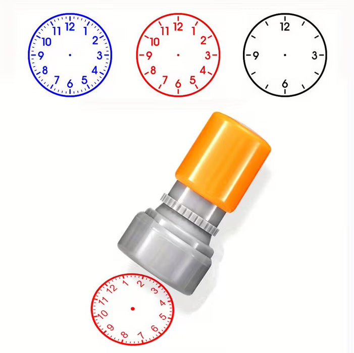 1 Piezas Sello de Reloj, Grabado de Línea de Tiempo