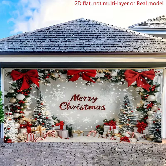 1pcs de Banner Grande de Árbol de Navidad Adecuado, Decoración de Fiesta