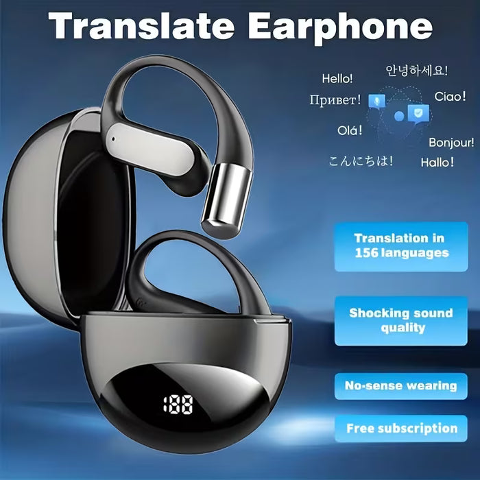 Auriculares Inteligentes de Traducción con IA -Bluetooth 5.4