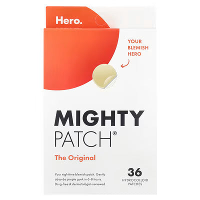 Parches Hero Mighty Original, 36 unidades