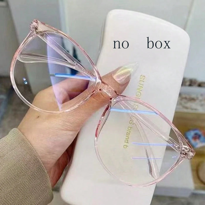 3 pares de gafas de moda sin graduación, con lentes transparentes, unisex