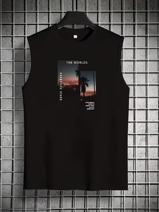 Camiseta de hombre de tirantes deportivas