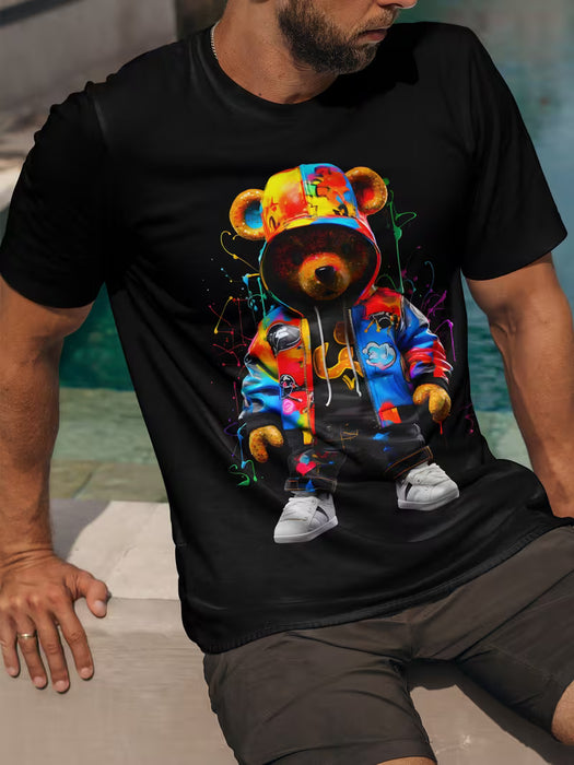 Camiseta para hombre con estampado digital