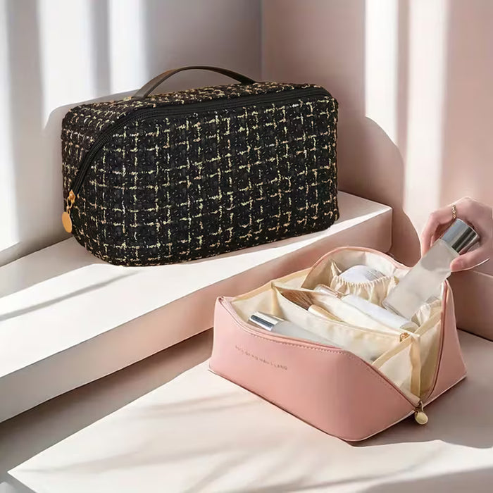 Bolsa de Maquillaje Portátil de Gran Capacidad