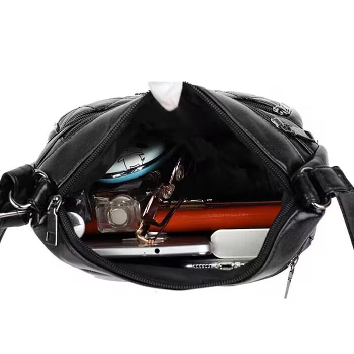 Bolso Cuadrado Neutral, Bandolera Unisex para Hombres y Mujeres