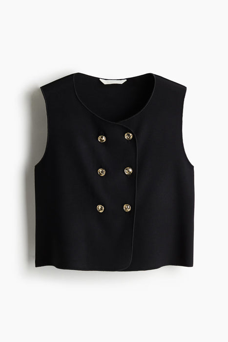 H&M Chaleco cruzado