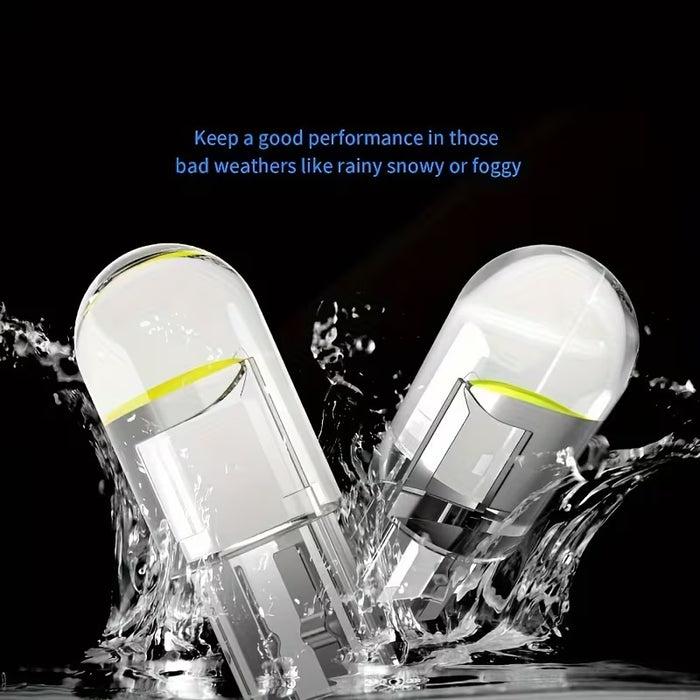 20pcs/Bombilla de Vidrio T10, Iluminación de 360°