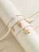 3pcs de collar con colgante de concha y estrella de mar de metal estilo bohemio - Quierox - Tienda Online