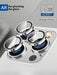 3pcs de protector de lente de vidrio templado Silver, para Iphone 14 Pro Max - Quierox - Tienda Online