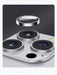 3pcs de protector de lente de vidrio templado Silver, para Iphone 14 Pro Max - Quierox - Tienda Online