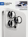 3pcs de protector de lente de vidrio templado Silver, para Iphone 14 Pro Max - Quierox - Tienda Online