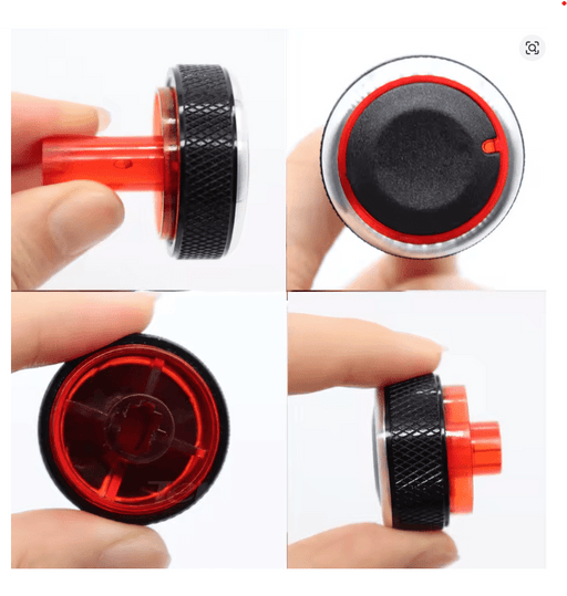 3PCS Perilla de interruptor de Control de calor de aire acondicionado de coche - Quierox - Tienda Online