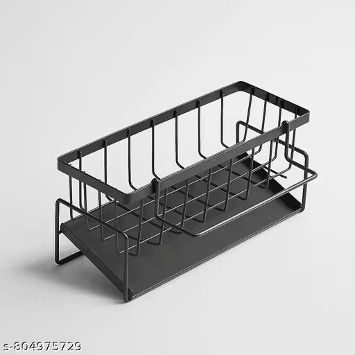 Soporte de metal premium para esponjas de fregadero de cocina