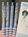 4 bolígrafos con botón pulsador y diseño de lazo, para estudiantes. - Quierox - Tienda Online