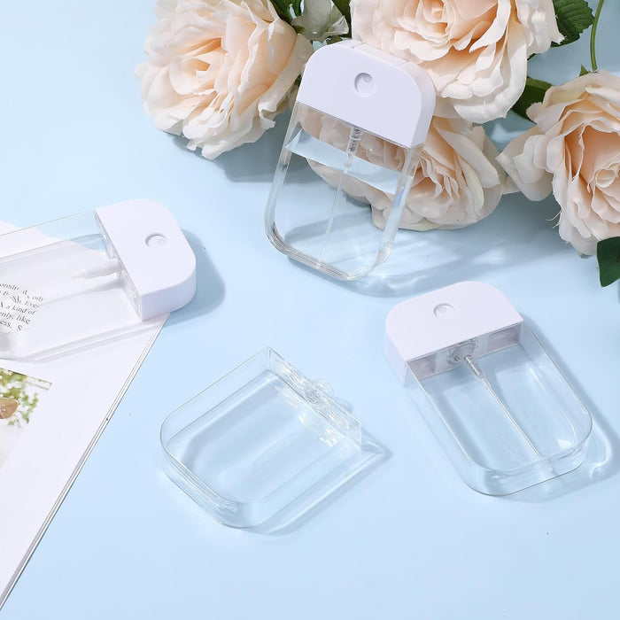 4 botellas pulverizadoras portátiles de 50 ml, frascos atomizadores de perfume vacíos de plástico - Quierox - Tienda Online