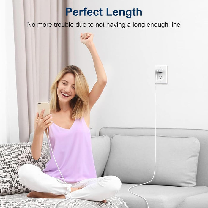 4 Cargadores para iPhone de carga rápida USB C de 20 W PD con cable de carga rápida de 6 pies - Quierox - Tienda Online