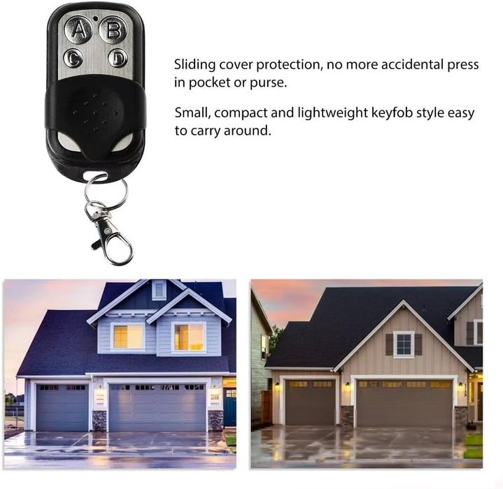 4 Controles remotos para puerta de garaje, control de puerta de 4 canales - Quierox - Tienda Online